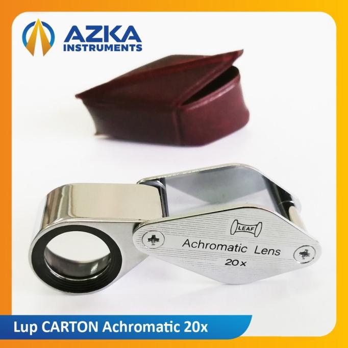 

Kaca Pembesar / Hand Lens / Loupe / Lup Geologi CARTON Achromatic 20x