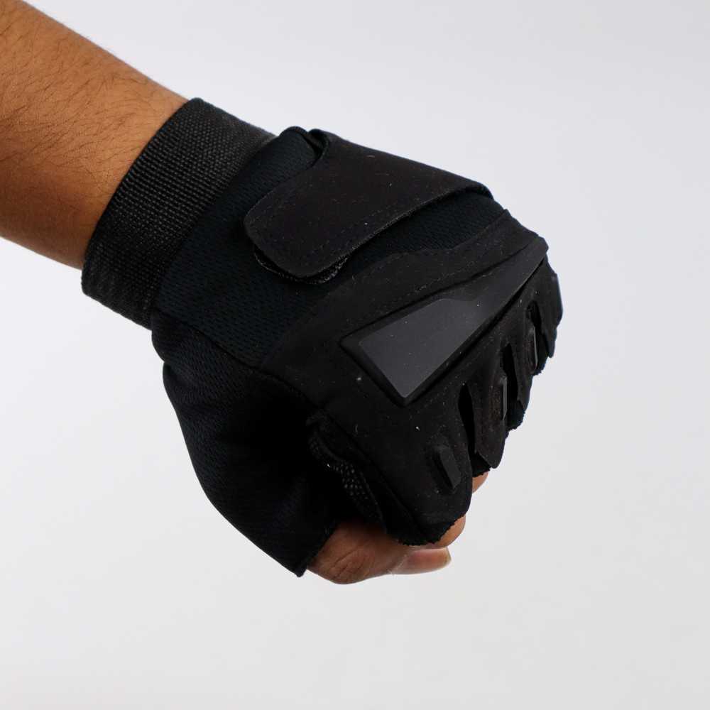 Sarung Tangan Motor Tactical Half Finger Luxury Premium PC016