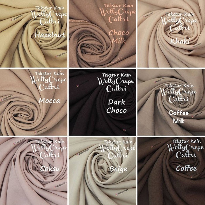 Kain Bahan Katun Rayon Polos