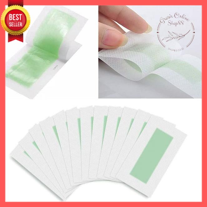 GOS -D409- 1PCS Paper Waxing - Pencabut Bulu Kaki Tangan - Paper Wax Pencabut Bulu Ketiak