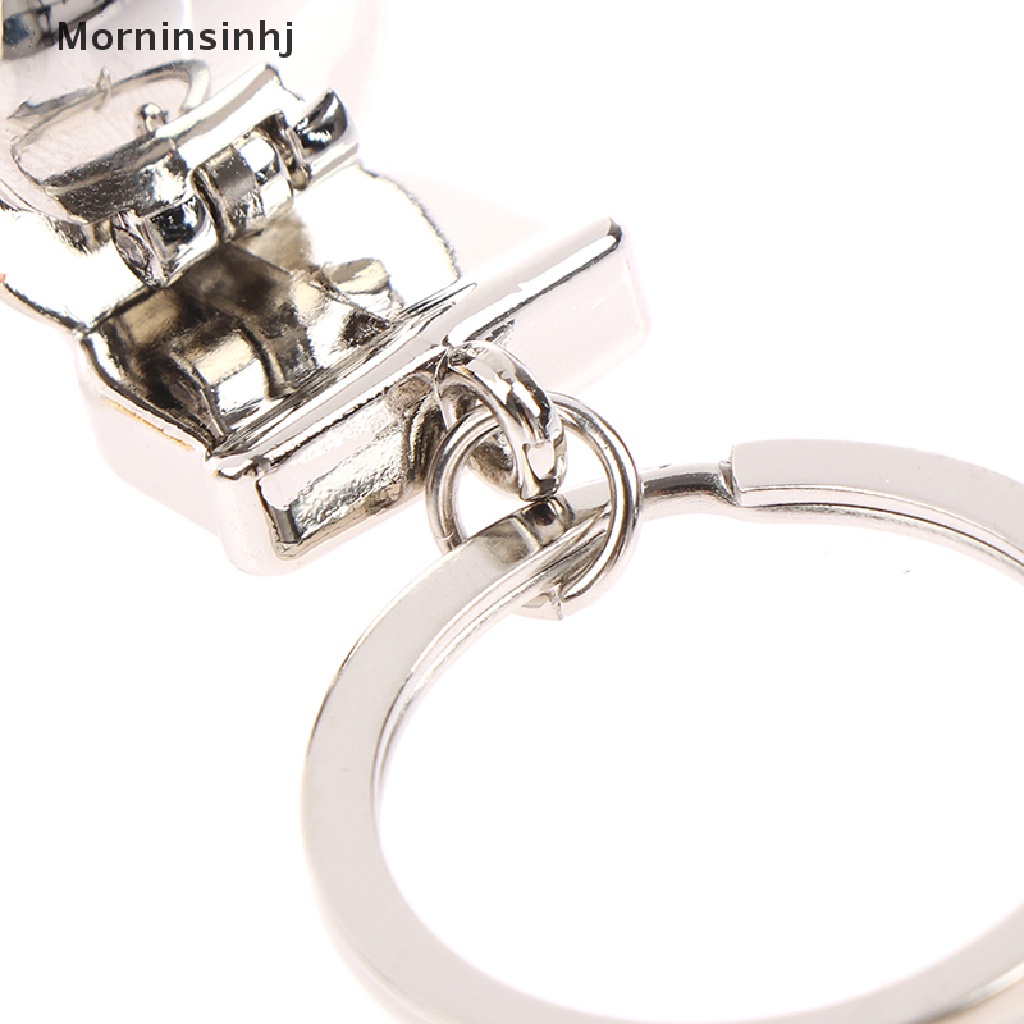 Mornin Kreatif Toilet Gantungan Kunci Simulasi Mini Keyring 3D Liontin Fashion Hadiah id