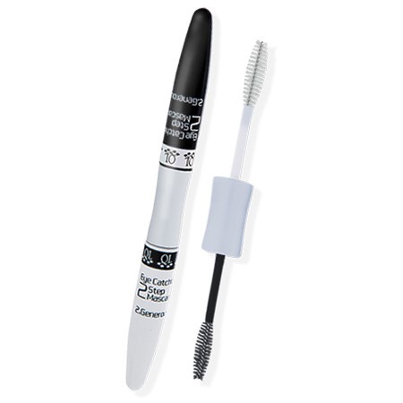 QL Mascara 2in1 Eye Catching 2 Step Mascara Black &amp; White Waterproof