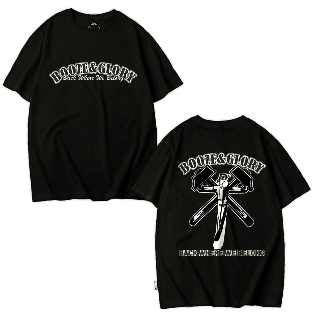 Baju Kaos Distro Booze & Glory Booze And Glory