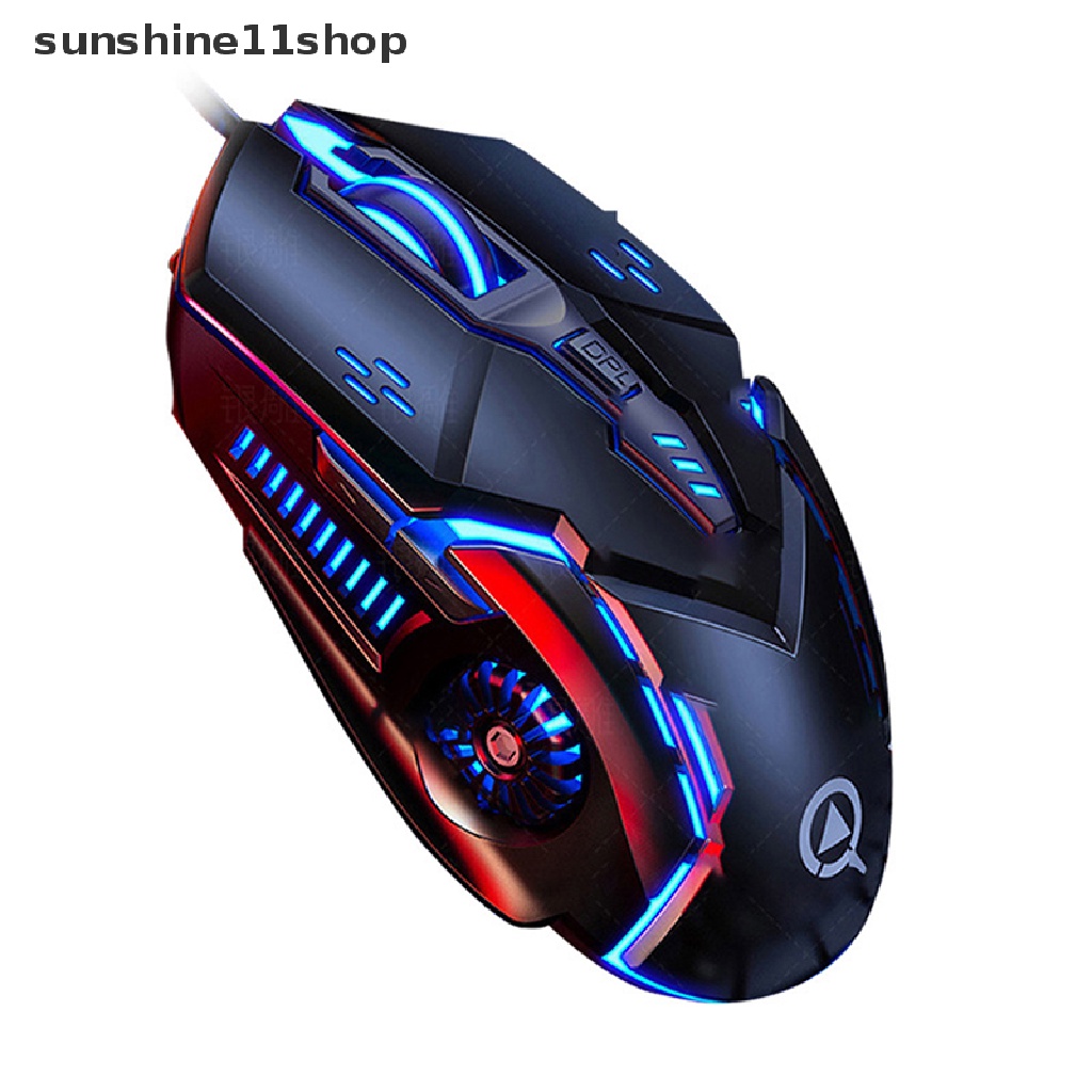 Sho Mouse Laser Untuk PC Gamer Mouse Gaming Mouse Ergonomis Dengan LED Backlit USB Mice N