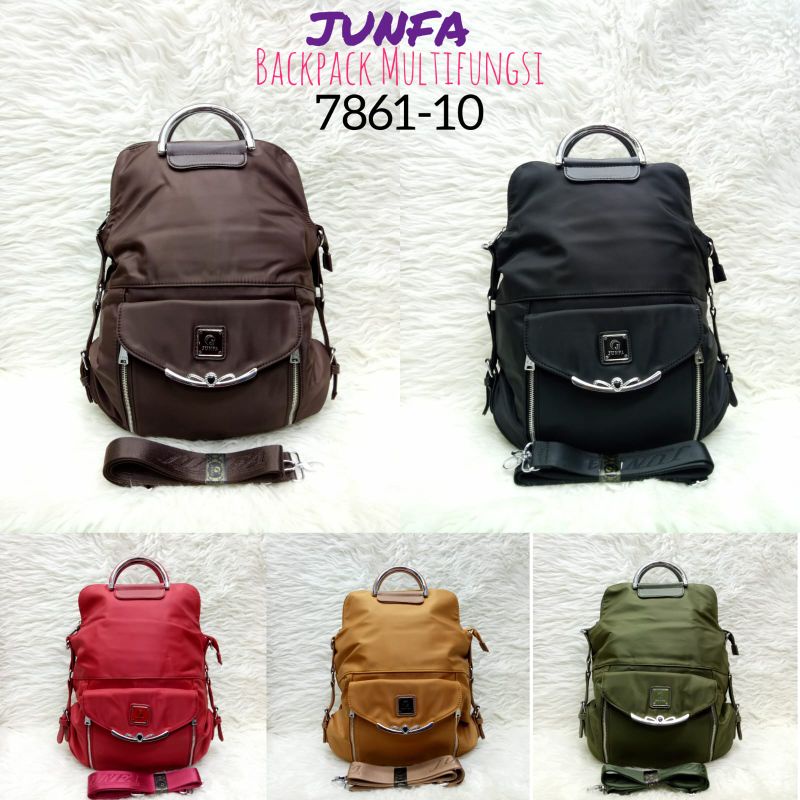 TAS JUNFA BACKPACK 3IN1 MULTIFUNGSI LIKE ORI IMPORT