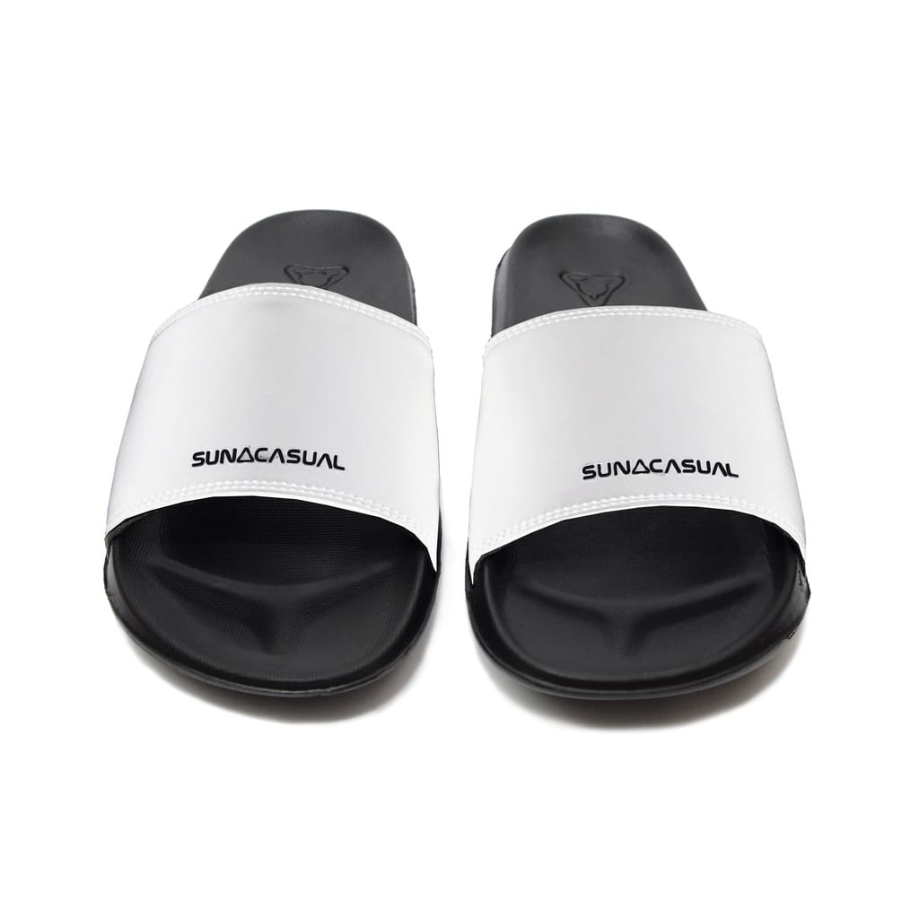 Sun Casual - Core 1 / C1 White | Slippers Slide | Sandal Pria