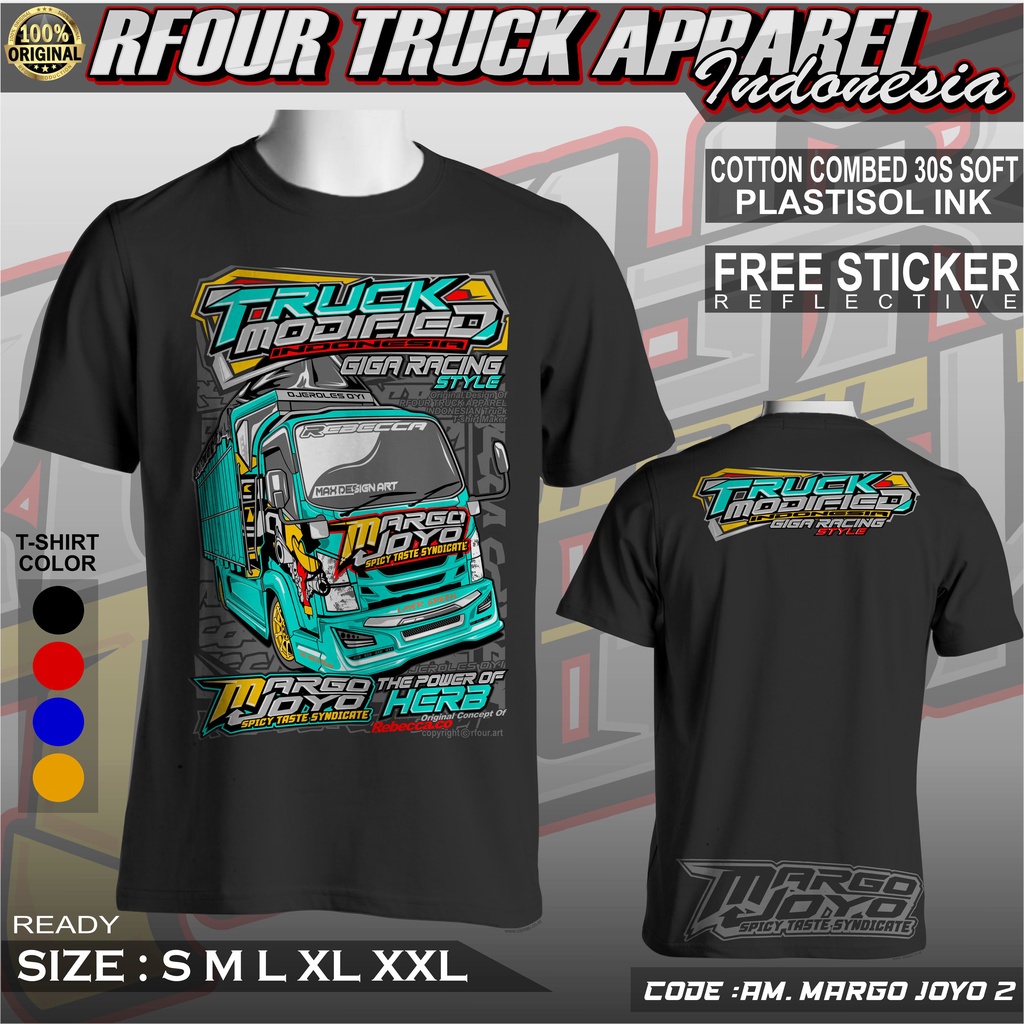 [COD] KAOS TRUCK MARGO JOYO 2 KAOS TRUK DEWASA KAOS TRUCK REBECCA KAOS TRUCK MANIA TERBARU DRIVER MU