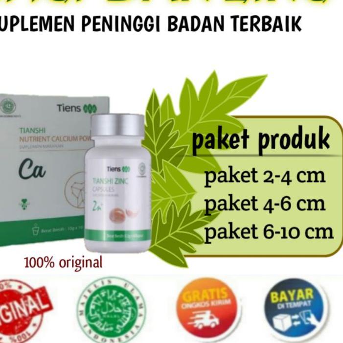 

✸ [COD] PAKET PENINGGI BADAN TERBAIK | PENINGGI TUBUH ALAMI | ZINC + SUSU CALSIUM 100% ORIGINAL ☈
