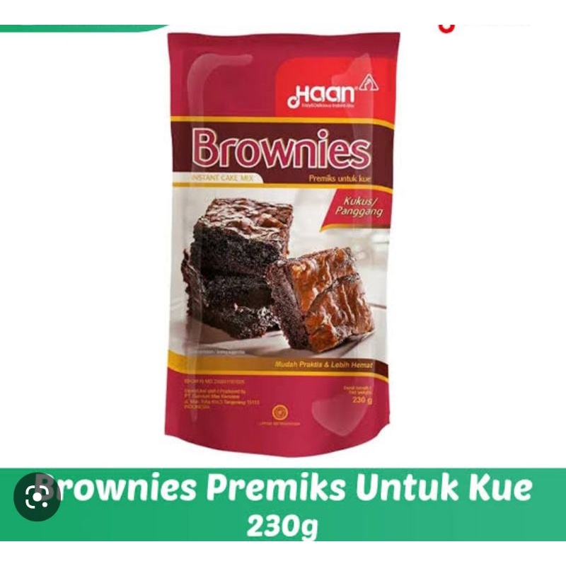 

HAAN BROWNIES KUKUS/PANGGANG 230GR