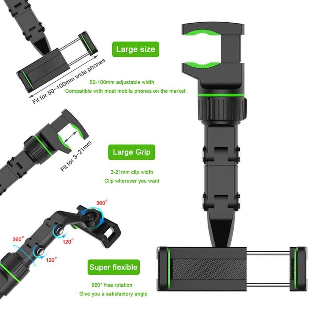 Lanfy Holder Telepon Mobil Universal 1PC Kickstand Ditarik Braket Ponsel Stand Driving Recorder Bracket