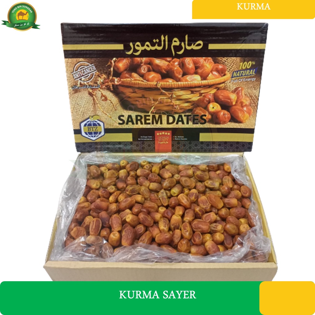 Jual Kurma Sayer Termurah Kg Kurma Saudi Manis Dan Legit Oleh Oleh