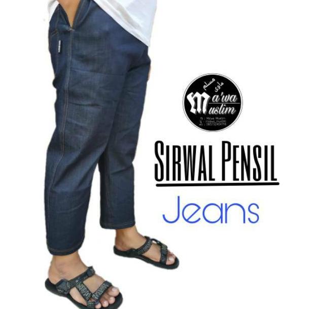 READY Celana Sirwal pensil jeans / classic jeans / Celana cingkrang pensil jeans