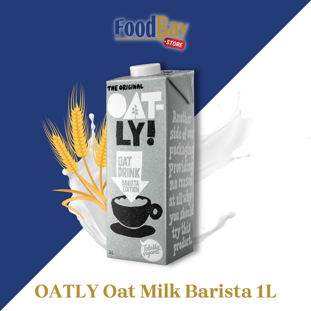OATLY Oat Milk / Susu Gandum Barista 1 L