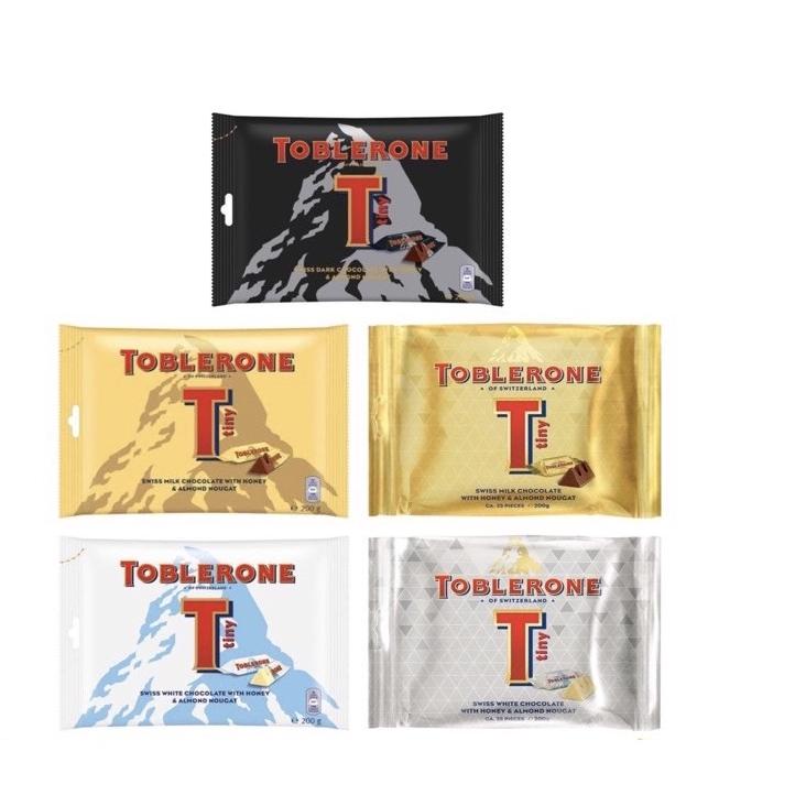 

♔ Toblerone Tiny Mini White Dark Chocolate ☚