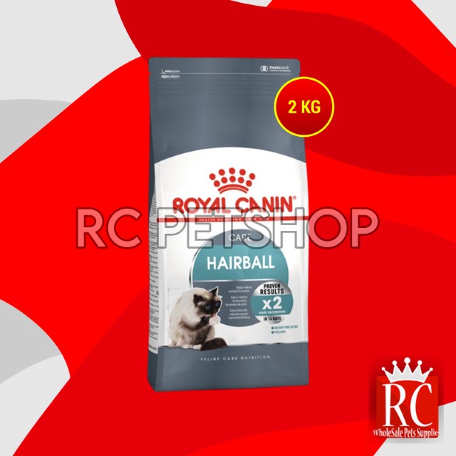 Royal Canin Hairball Care Cat Food Makanan Kucing cegah Hairball 2KG