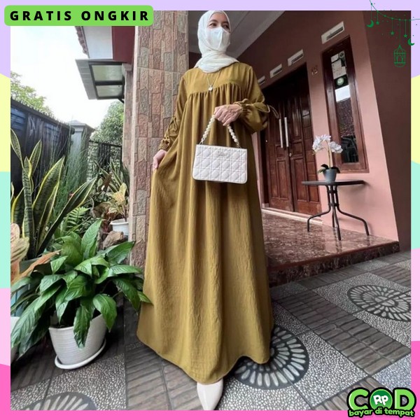 Gmis Mewah Elegan Murah Baju Gamis Wanita Terbaru 2023 Gamis Long Maxi Wedding Party Dress Lebaran R