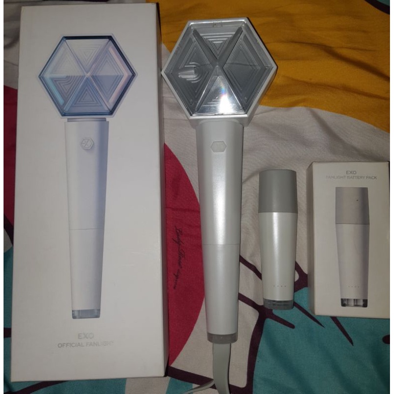 LIGHTSTICK EXO VER 3 dan BATTERY PACK