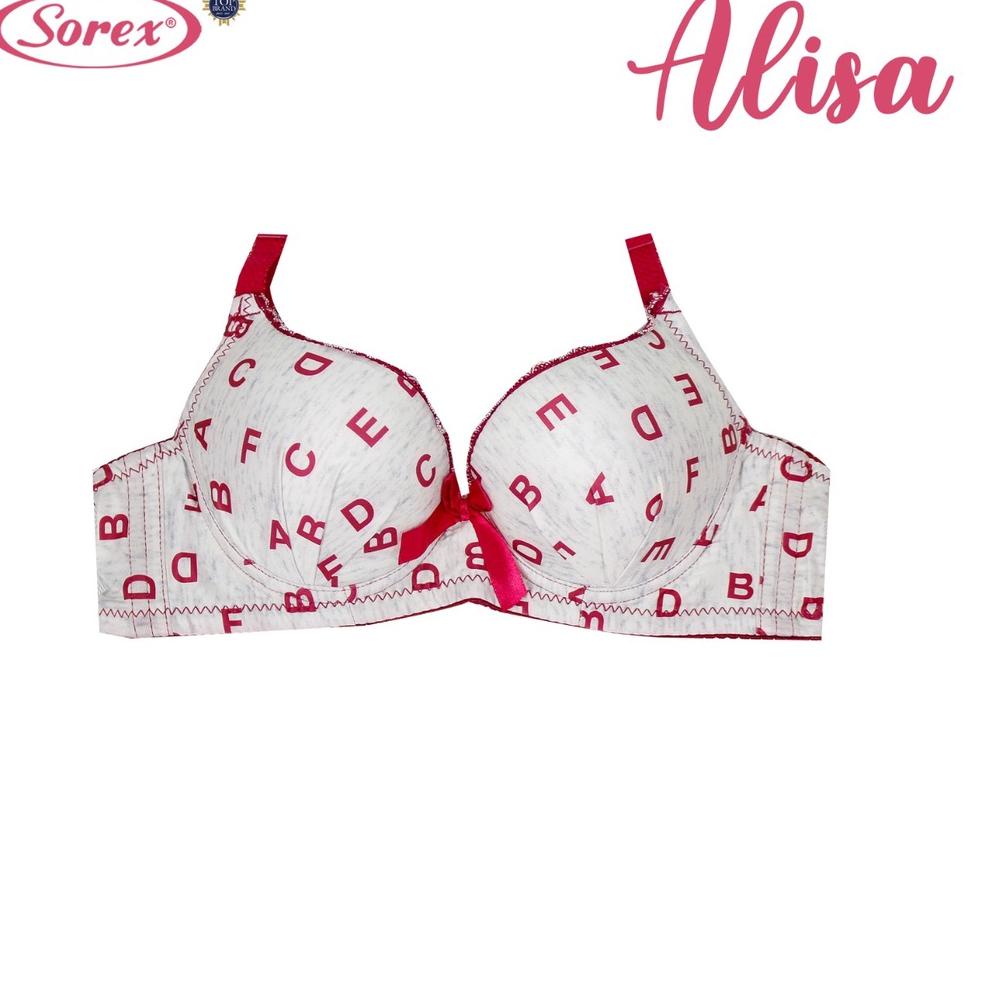 BIG SALE Sorex Bra Busa Kawat Kait 3 Setara Cup A-B Alisa BH 17075