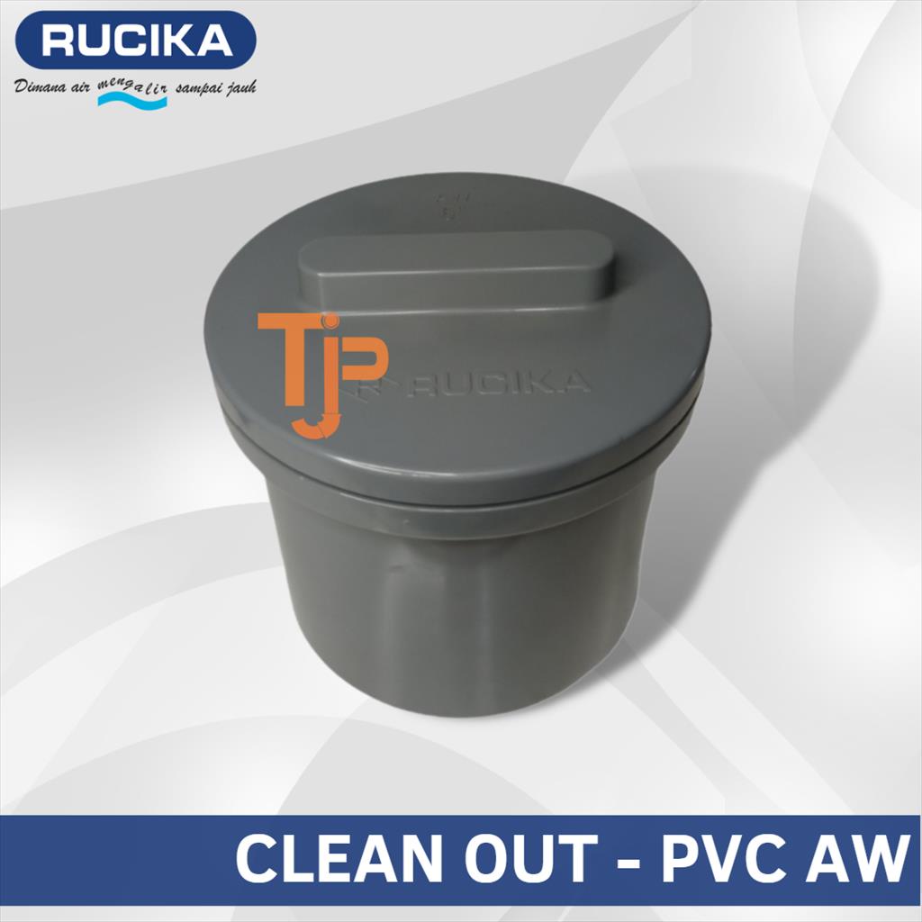 RUCIKA CLEAN OUT / CO PVC AW 6&quot;