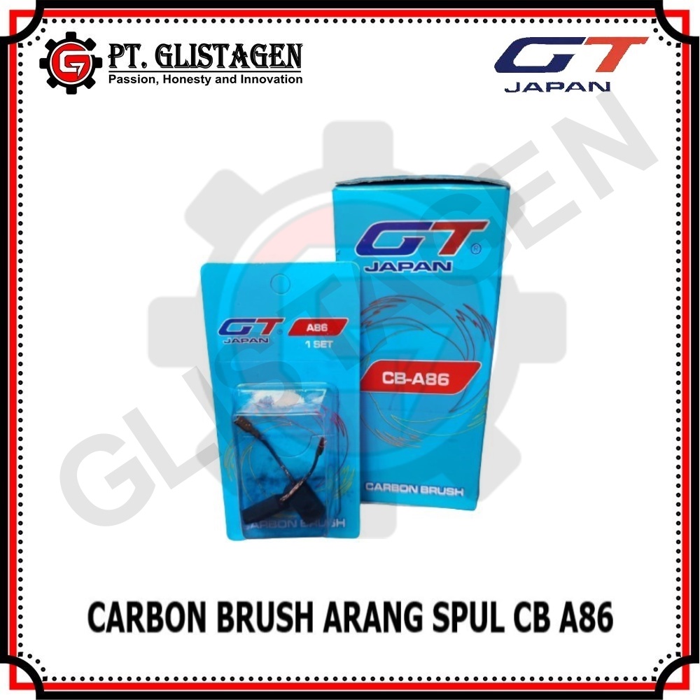 Carbon Brush CB A86 Arang Spul Kul Bostel CB86 GT JAPAN ORIGINAL