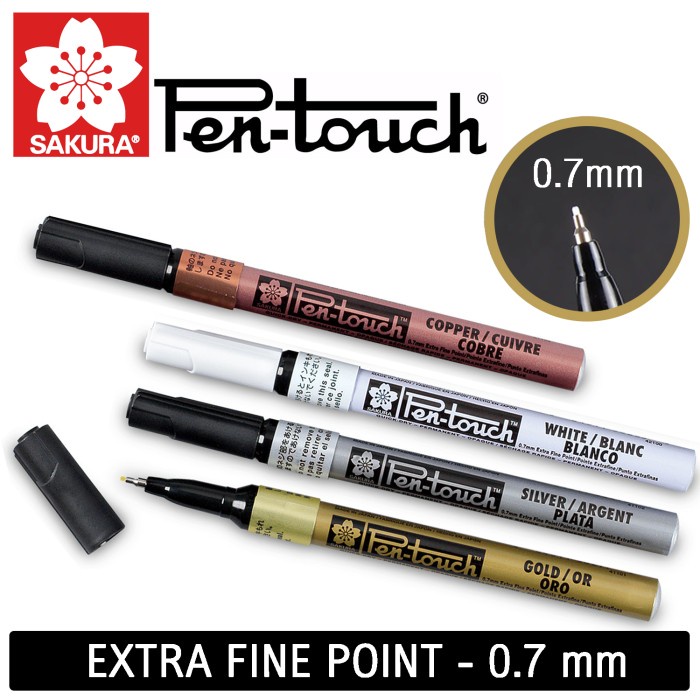 

BISA COD Spidol Permanen Sakura Pen Touch Paint Marker Pigment Color