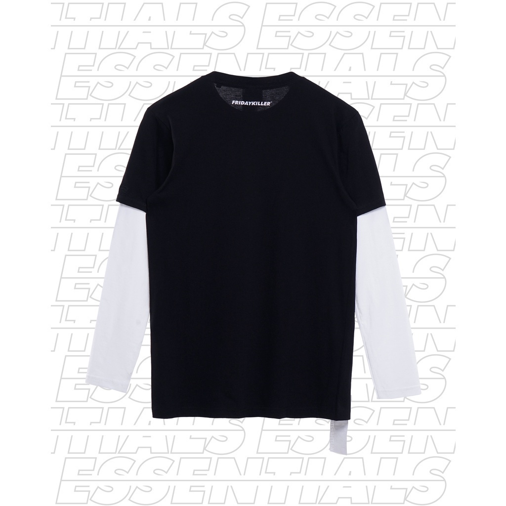 KAOS LENGAN PANJANG FRIDAY KILLER | GEET BLACK LONG SLEEVE