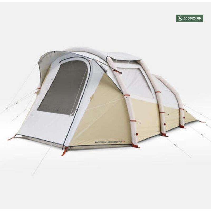 Decathlon Quechua Tenda Camping Family Arpenaz 4.1 Airseconds Fresh&Black