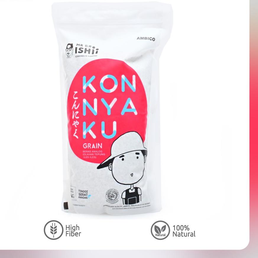 

➫ Mr Ishii Konnyaku Grain Beras Shirataki 1 Kg ✶