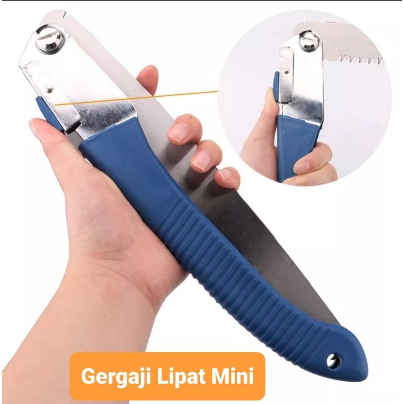 Gergaji Kayu Lipat Mini Portabel Serbaguna - Mini Saw Knifezer