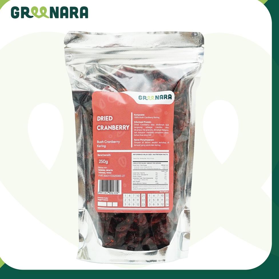 

PROMO HARI INI Dried Cranberry 250gr / Buah Cranberry Kering buruan