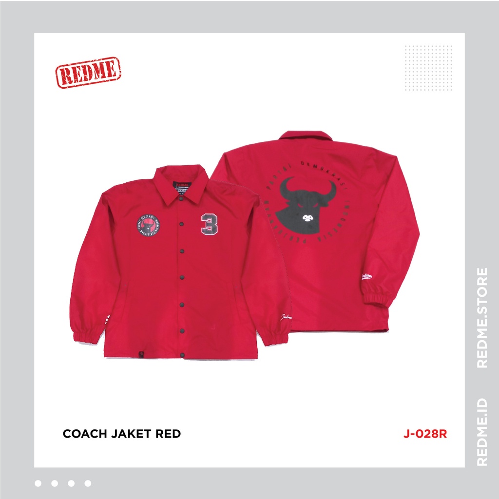 Coach Jacket Red