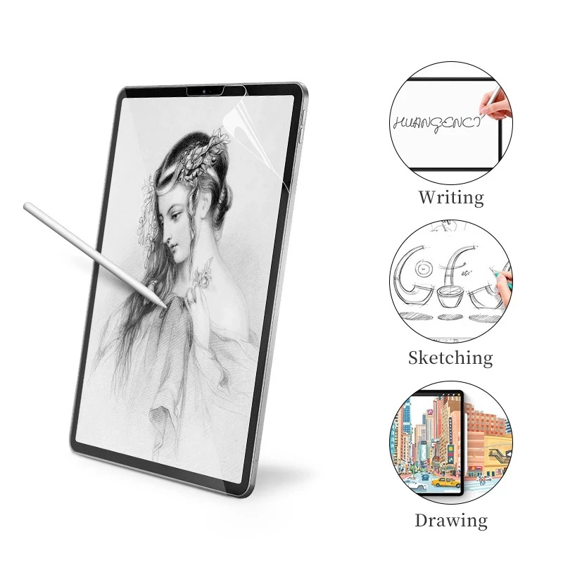 High Definition No Slippage Screen Protector Paper Feel Tablet Pelindung Layar Untuk Xiaomi Redmi Pad 10.61 Kertas Seperti Matte Screen Film Tulisan Lukisan Menggambar Film