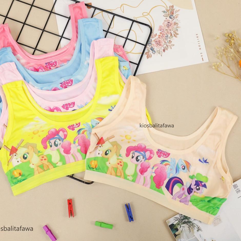 【MEGA SALE】 Miniset Anak Perempuan / Anak SD Mini Set Pakaian Dalam Karakter Frozen Import Murah Kar