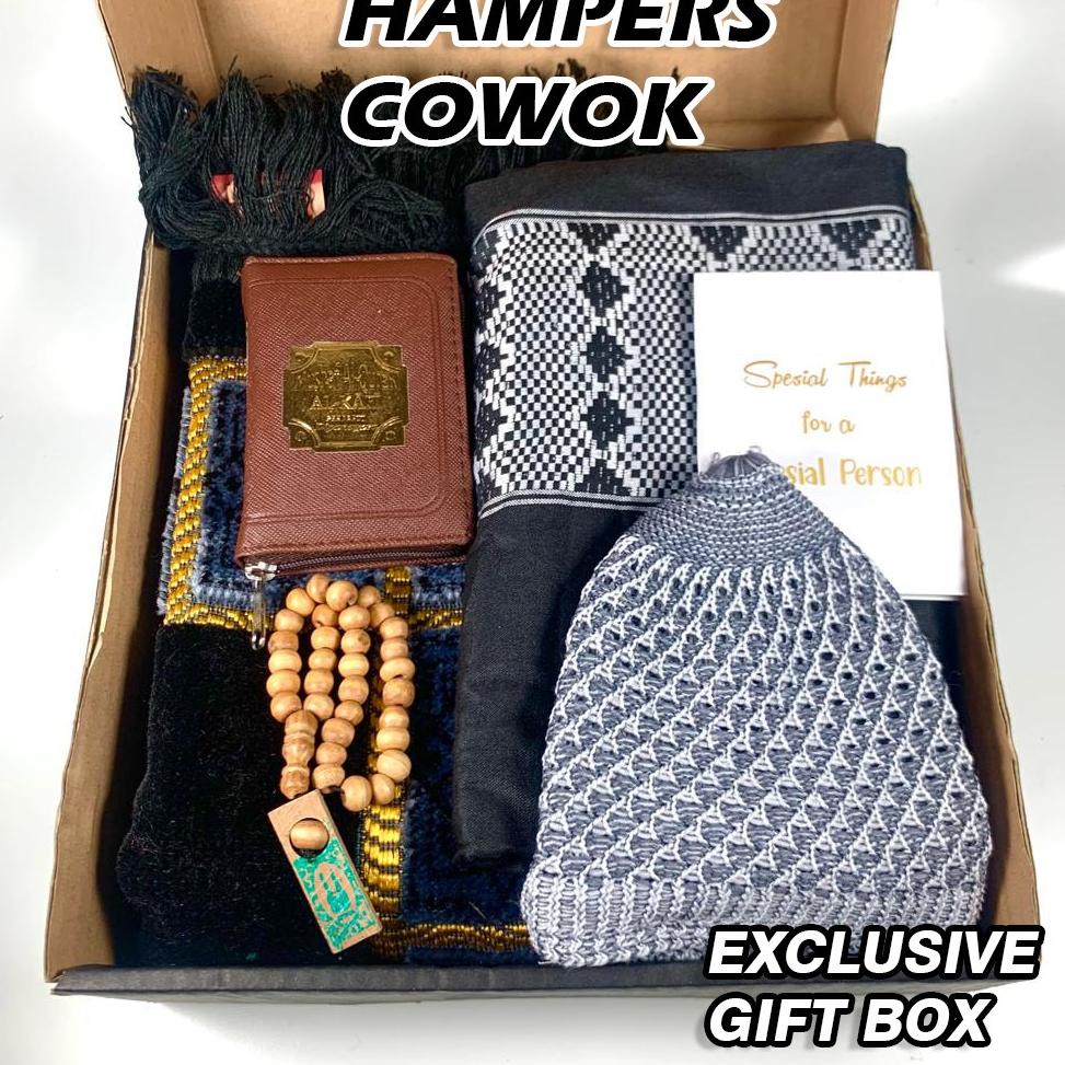 

X77 Kado gift box giftbox Hampers Cowok Ulang Tahun Wisuda Ramadhan Lebaran Islami cowok TERBARU COD12