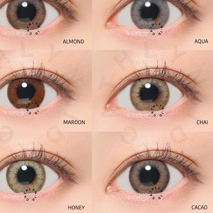 ✬ [ORIGINAL] EOS LUNA NATURAL ( almond / cacao / aqua / honey / chai / maroon ) ♟