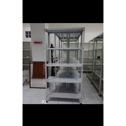 rak besi 120x60x200 5 ambalan | 5 susun | murah