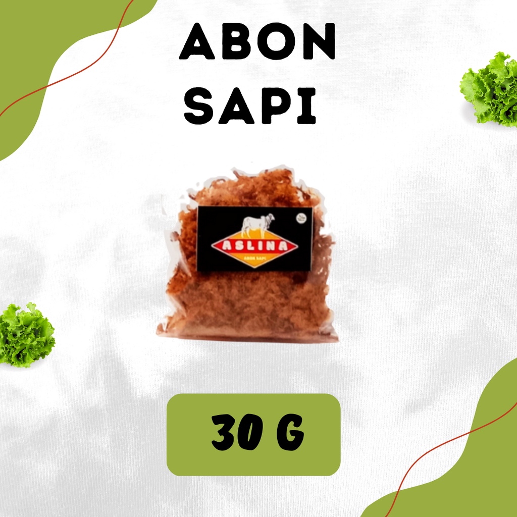 

Abon Daging Sapi Aslina 30g