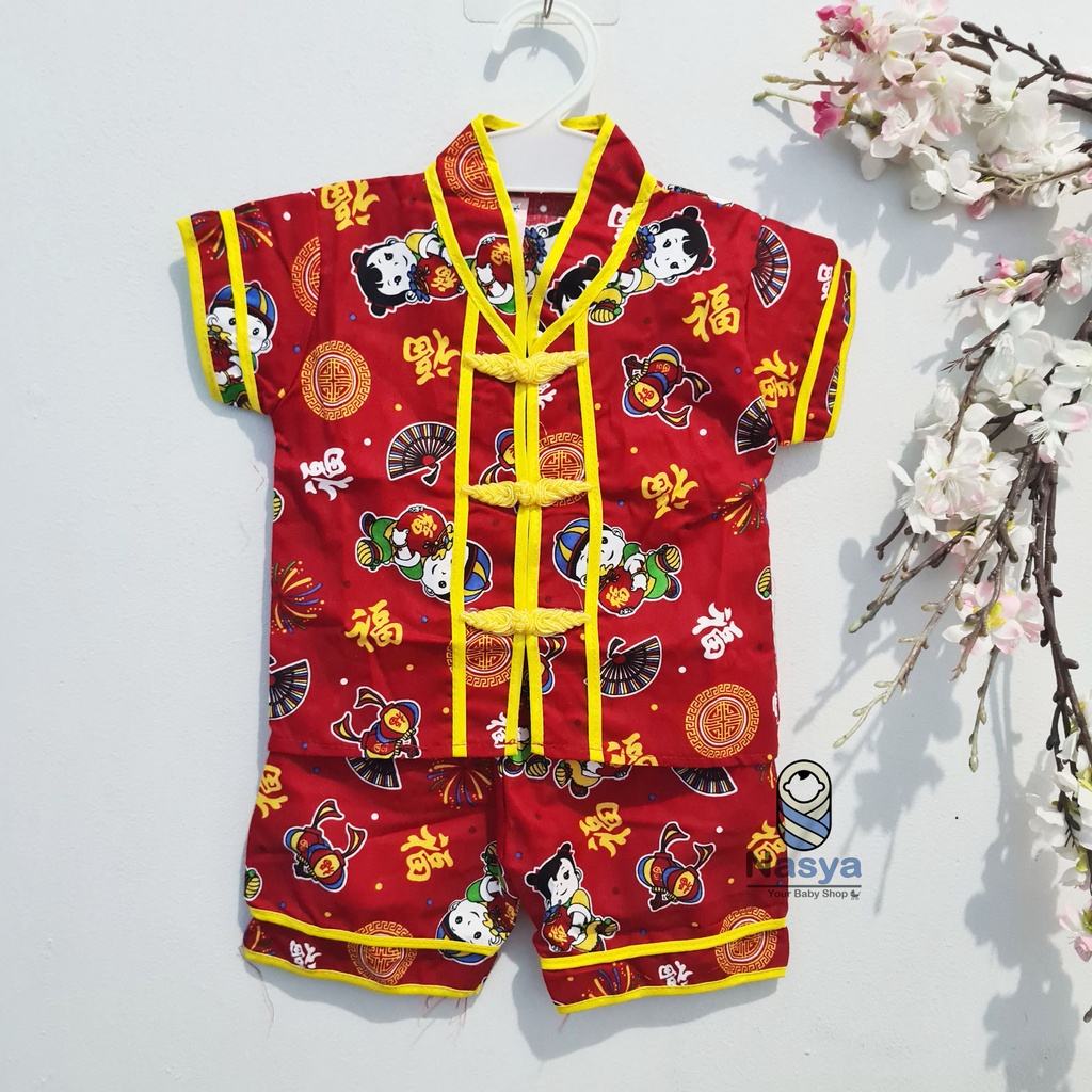 [KK-031] Setelan Imlek Anak laki-laki cheongsam Baby