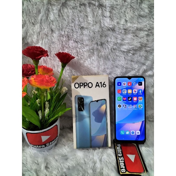 Oppo A16 ram 4 second