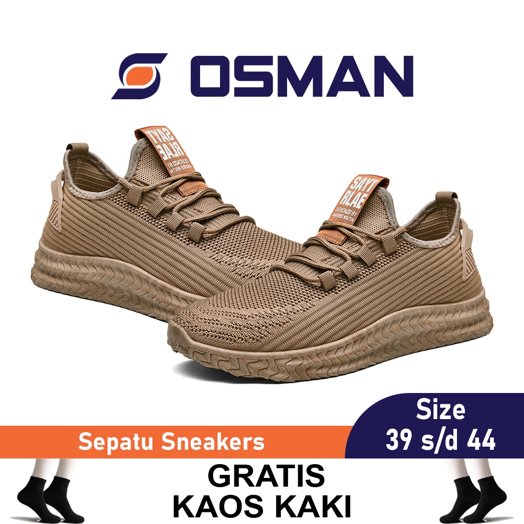 Sepatu Sneakers Sepatu Casual Shoes Sepatu Olahraga Running Sport Shoes - OS109C