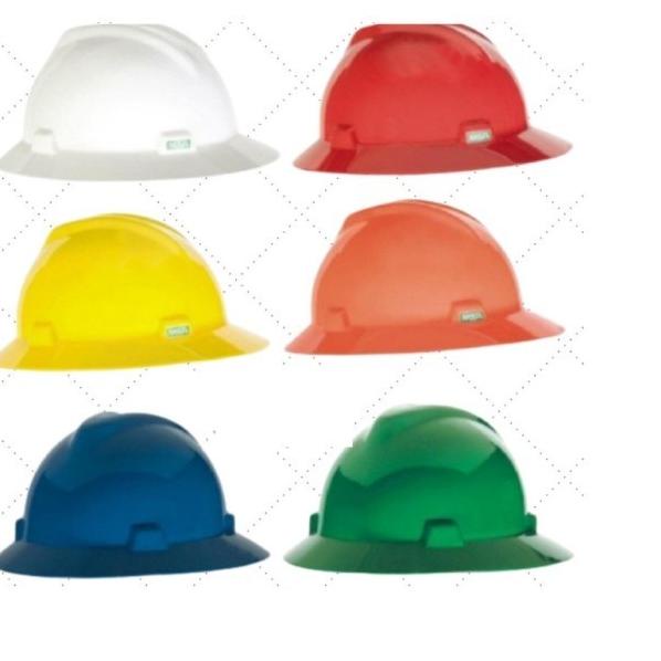 ☄ HELM MSA FULL BRIM SAFETY HELMET MSA FULL BRIM INNER BIASA MSA LOKAL ❁