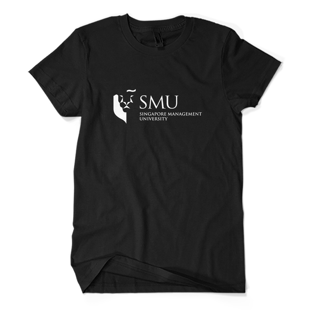 Baju Kaos Pria SMU SINGAPORE MANAGEMENT UNIVERSITY - Kaos University KAOS KAGE