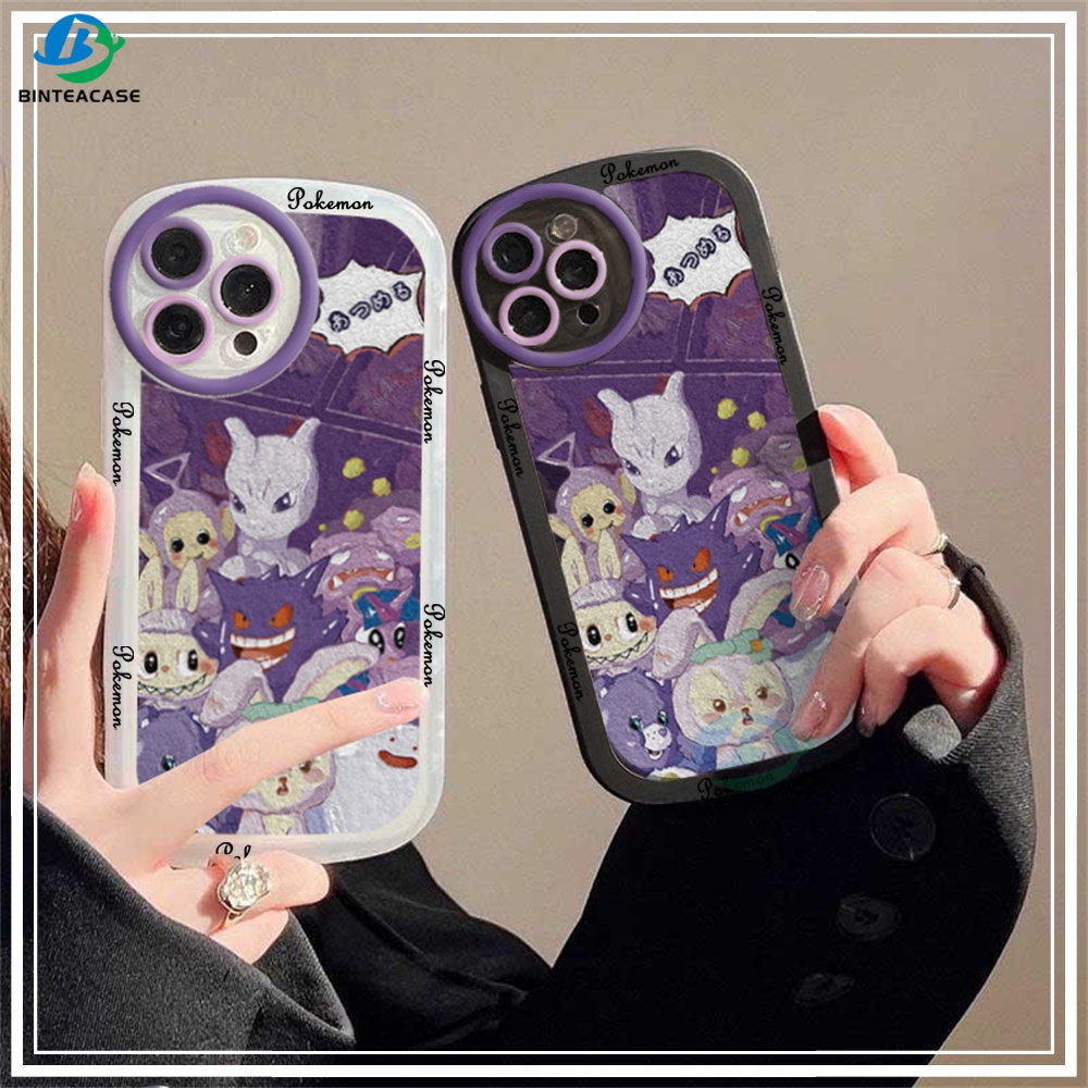 Iphone 14 14 Pro 14 Pro MAX 11 11 Pro Max12 12 Pro 12 Pro MAX IPhone13 Pro Max6 6S 7 8 Plus IPhone X XR XS MAX Pokemon Dan StellaLou Ungu Soft TPU Phone Case Binteacase