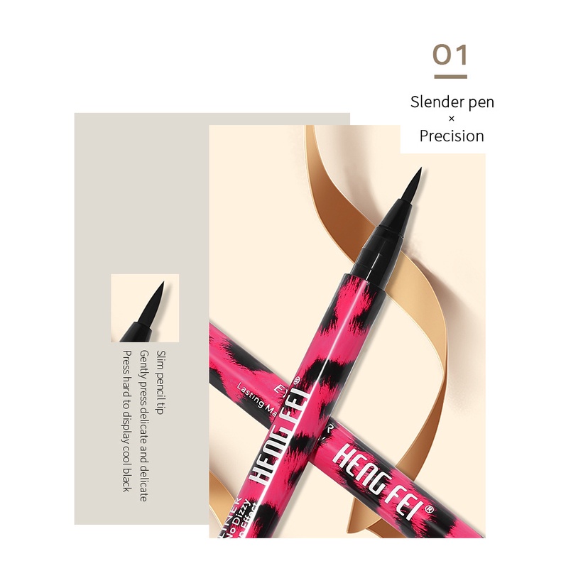 LM-9231 Hengfei Eyeliner Leopard Waterproof Tahan Lama