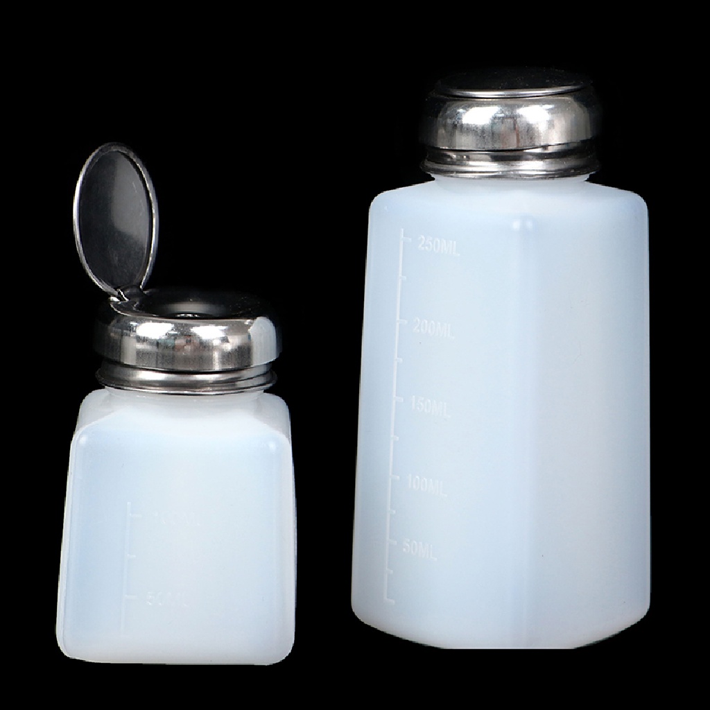 Beyen Empty Pump Dispenser Botol Penghilang Kutek Nail Art Clean Acetone Bottles ID