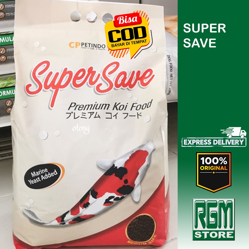 SUPER SAVE PAKAN PELET PELLET MAKANAN IKAN KOI