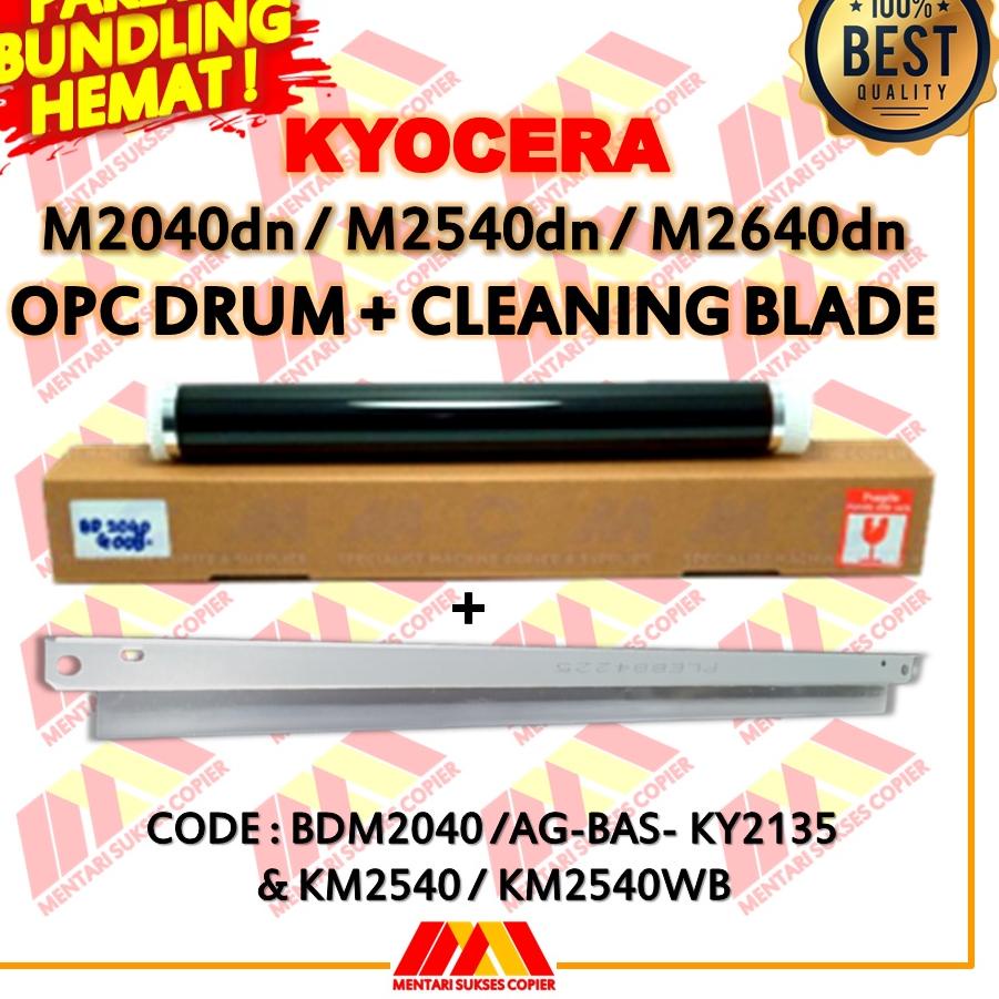 ☊ PAKET OPC DRUM CLEANING BLADE KYOCERA M2040dn M2540dn M2640dn HEMAT ❆