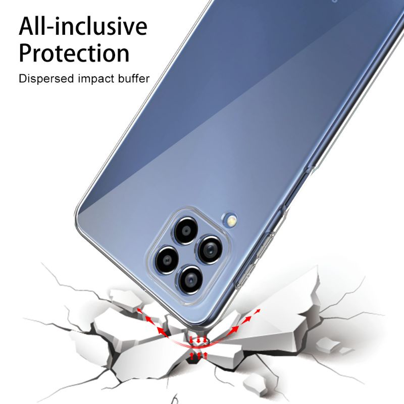 CASE COVER C/C- CASING Samsung M53 5G Samsung M33 5G Clear case Bening Softcase Clear Case Samsung M53 Samsung M33
