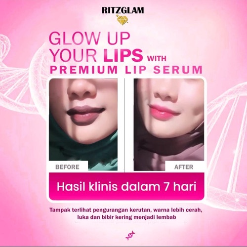 LIP SERUM RITZGLAM 10ML ORIGINAL -SERUM BIBIR - MAGIC COLOR LIPTINT