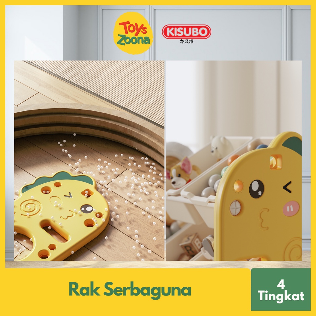ToysZoona Rak Serbaguna Rack Shelf Organizer Rak Mainan Serbaguna Rak Susun Serbaguna Rak Minimalis